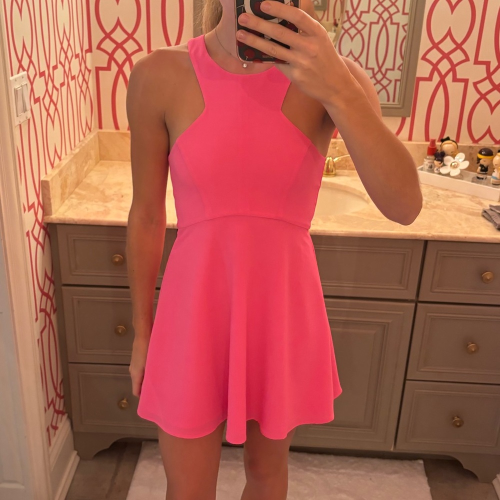 NBD x The Naven Twin pink mini dress